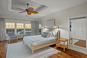 Primary Bedroom Twilight