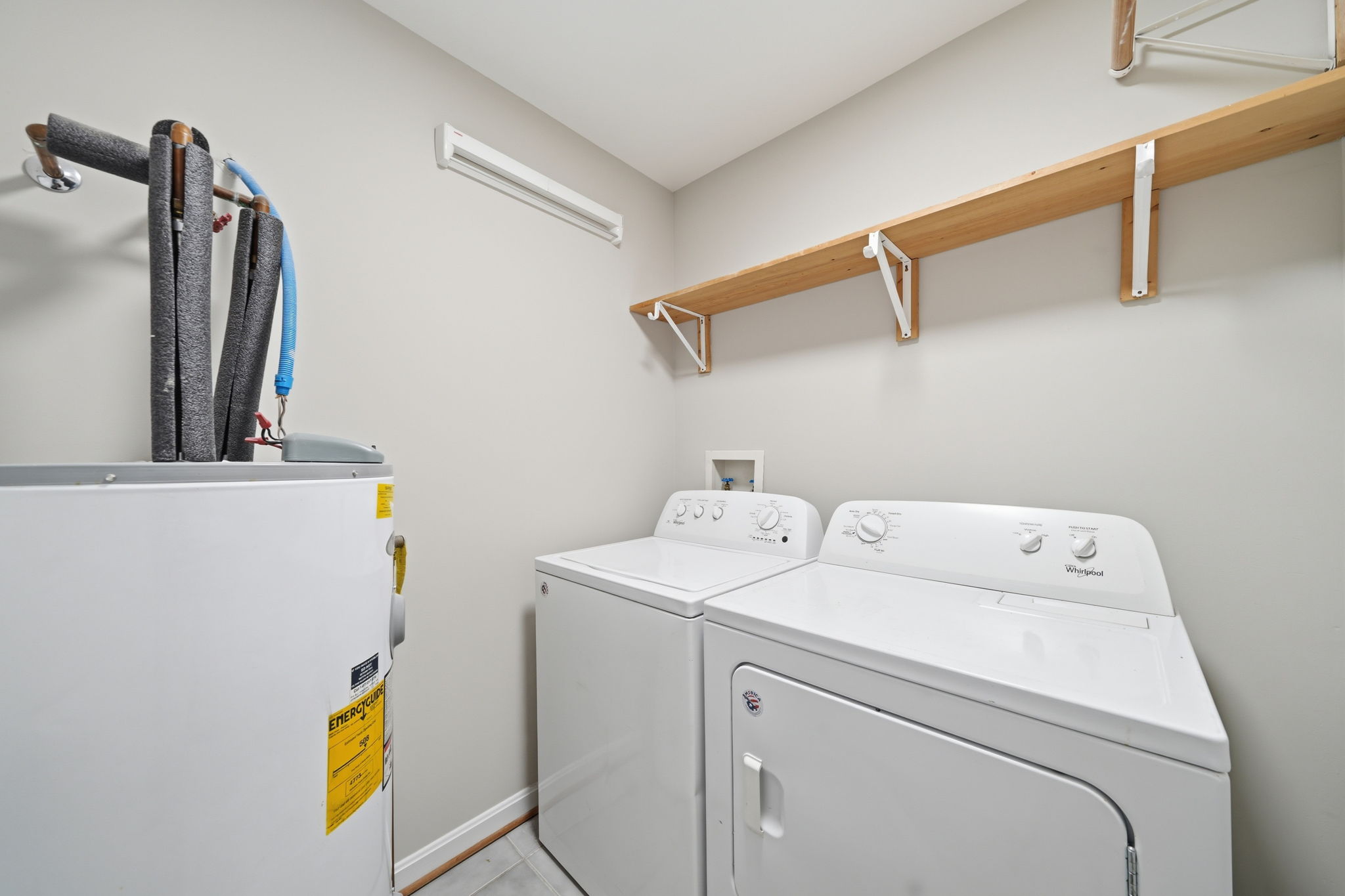 Main floor laundry room