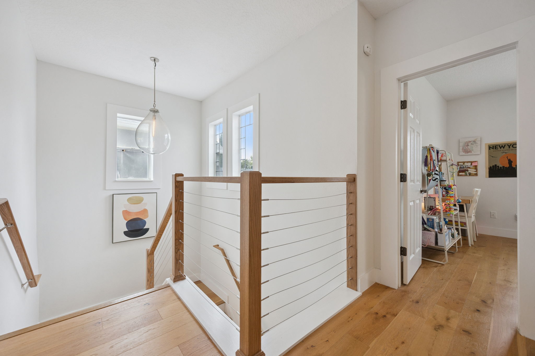 Upstairs