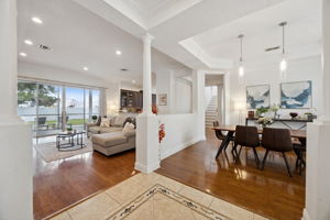 Foyer/Dining/Living Room