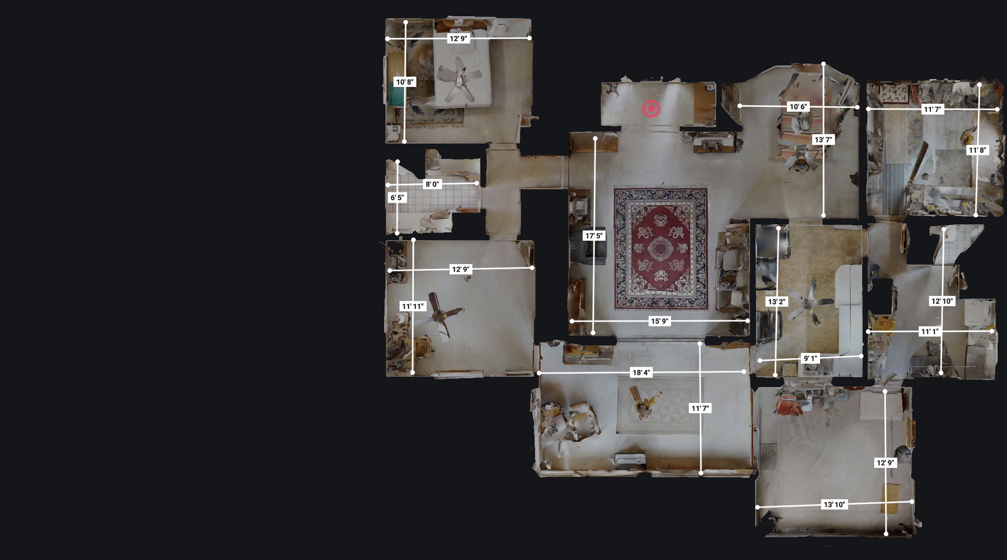 Measurements - 5433 Nutmeg Ave