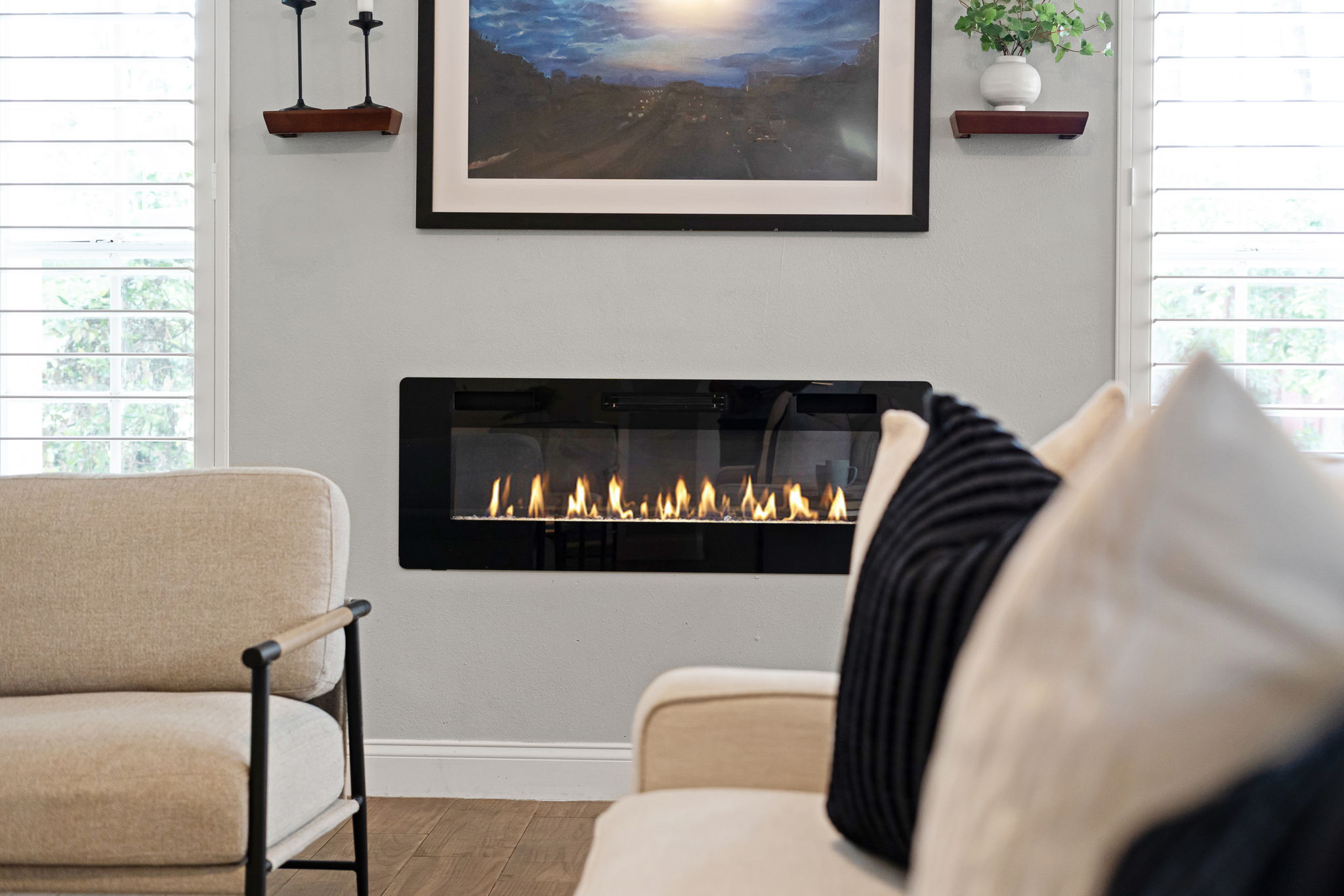 Electric fireplace