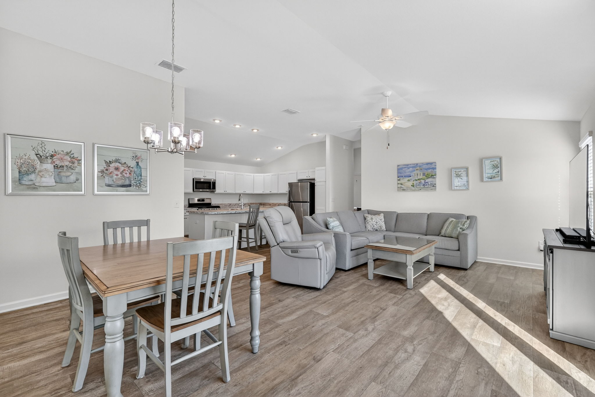 Living and Dining Rooms