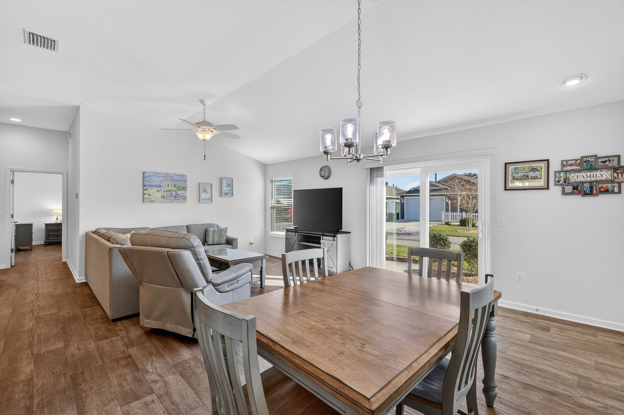 Living and Dining Rooms