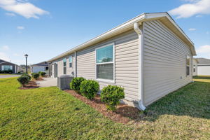 Side and Rear Elevation with Large Corner Lot