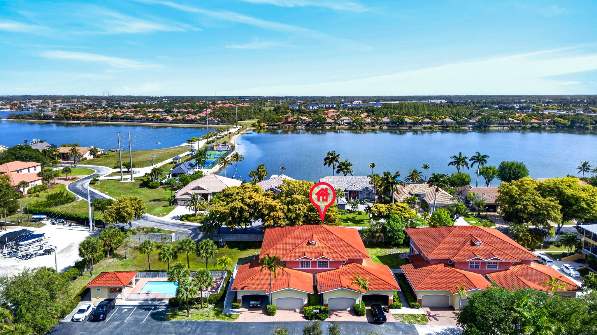 Aerial Front Exterior 1 - marker