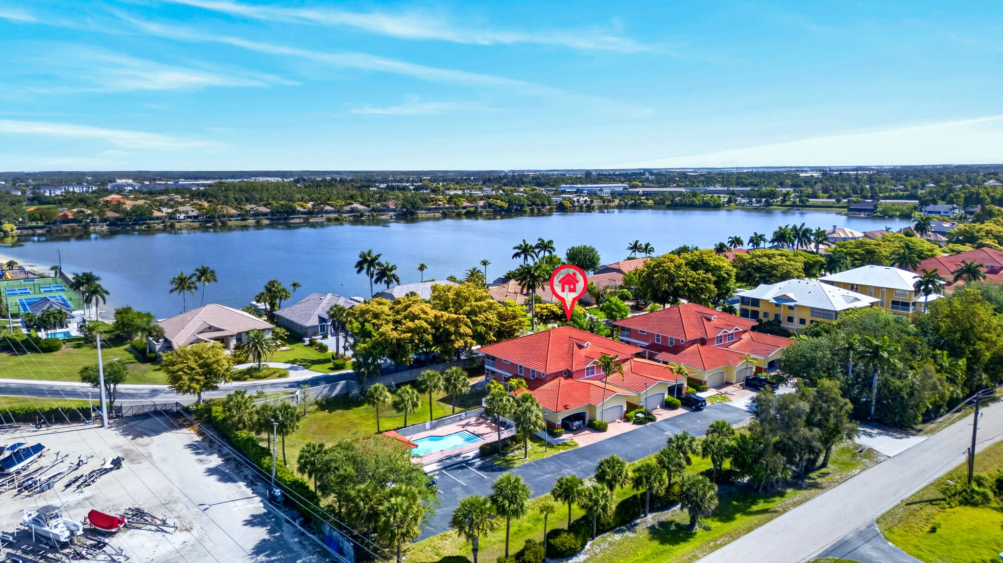 Aerial Front Exterior 4 - marker