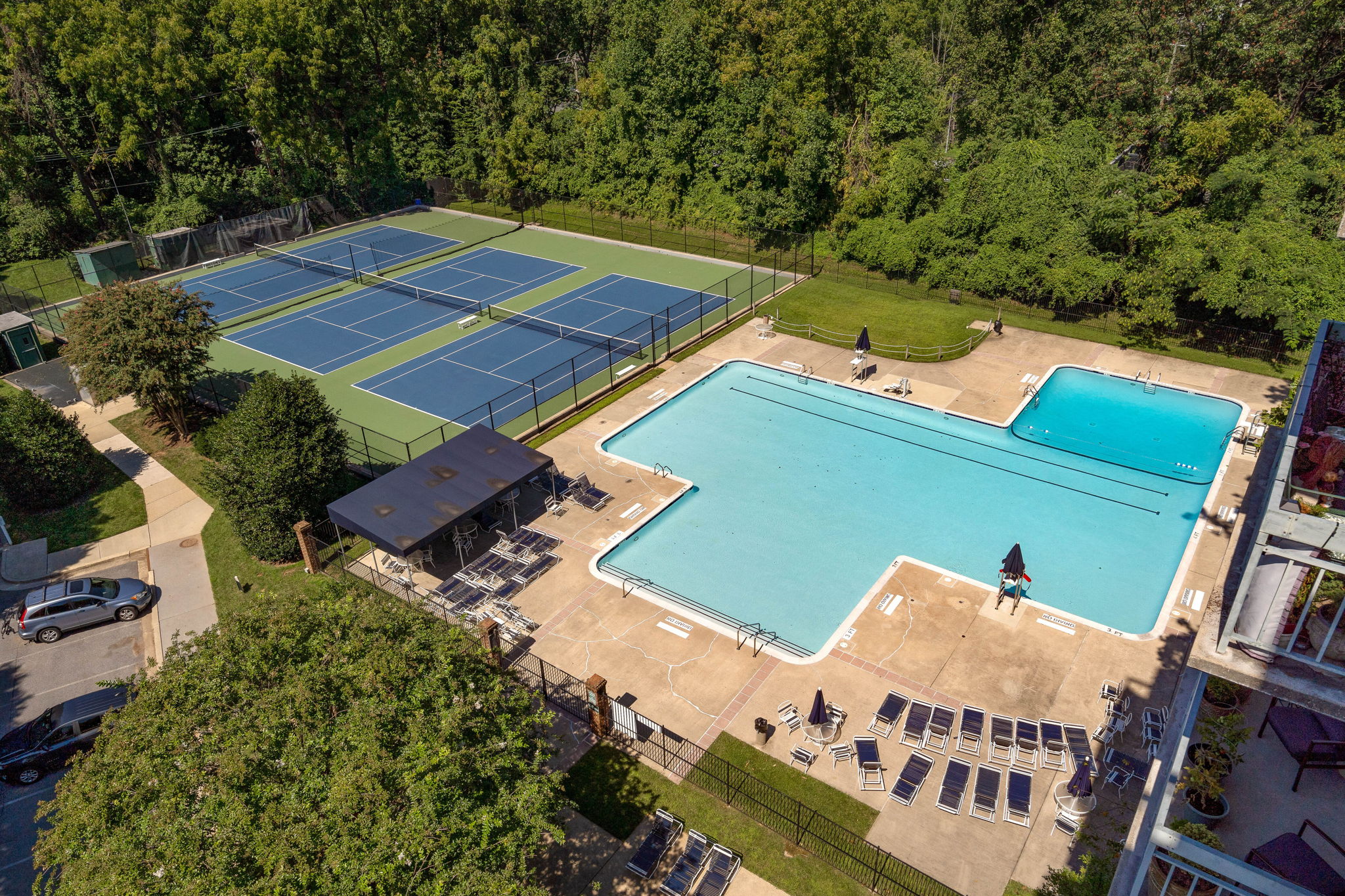 Pool & Tennis Courts