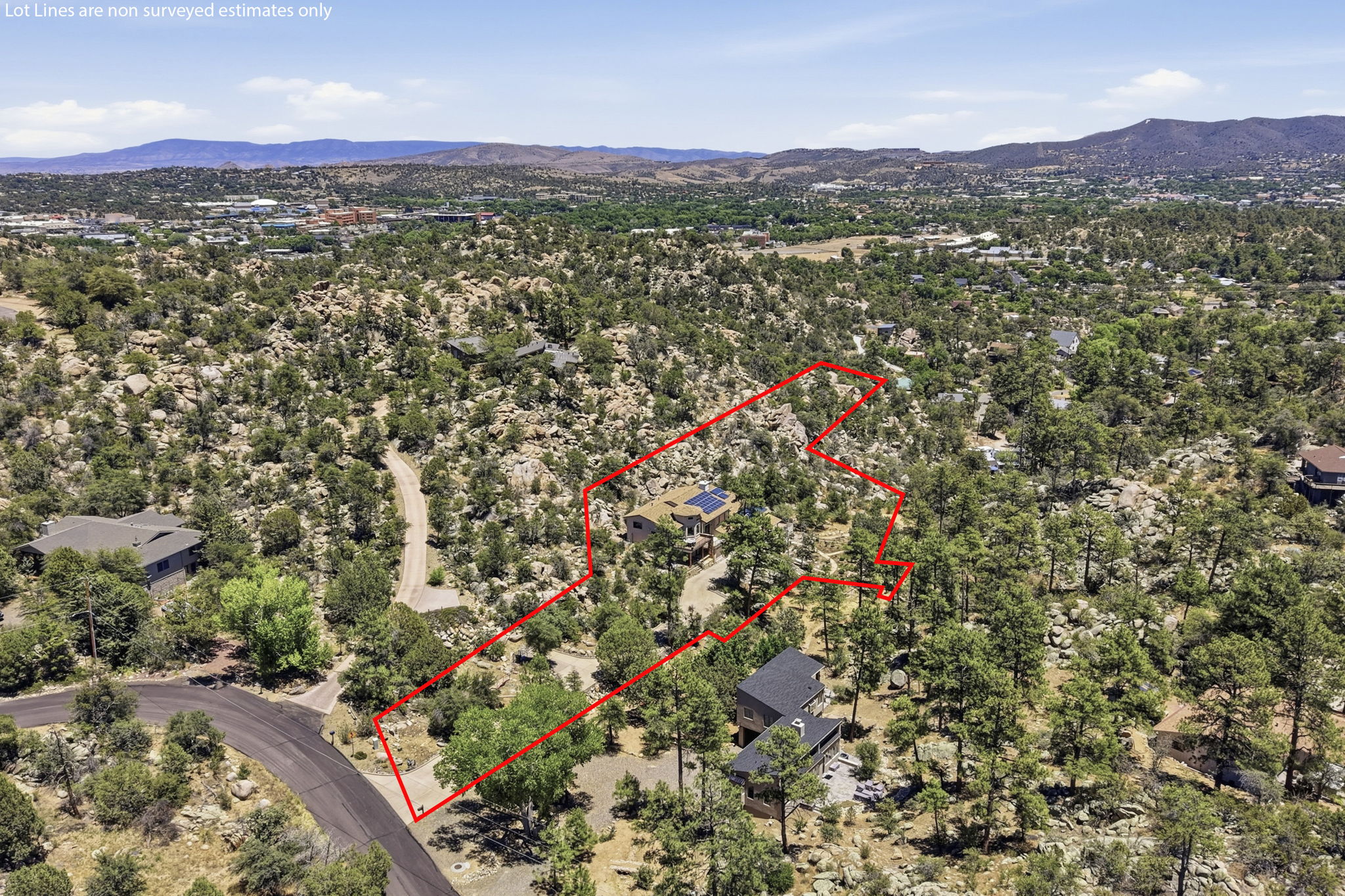 Aerial Side Lot Line