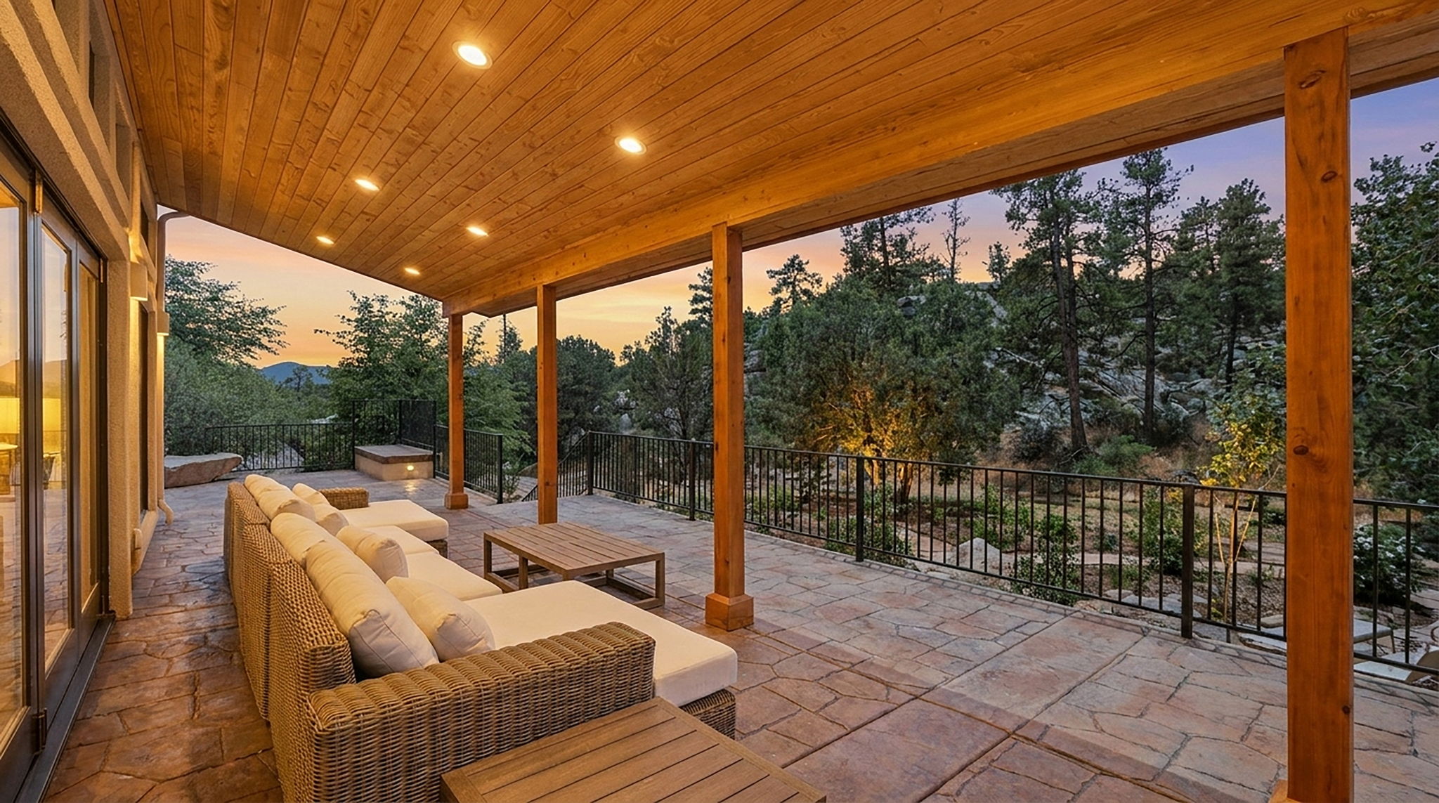Covered Patio VT