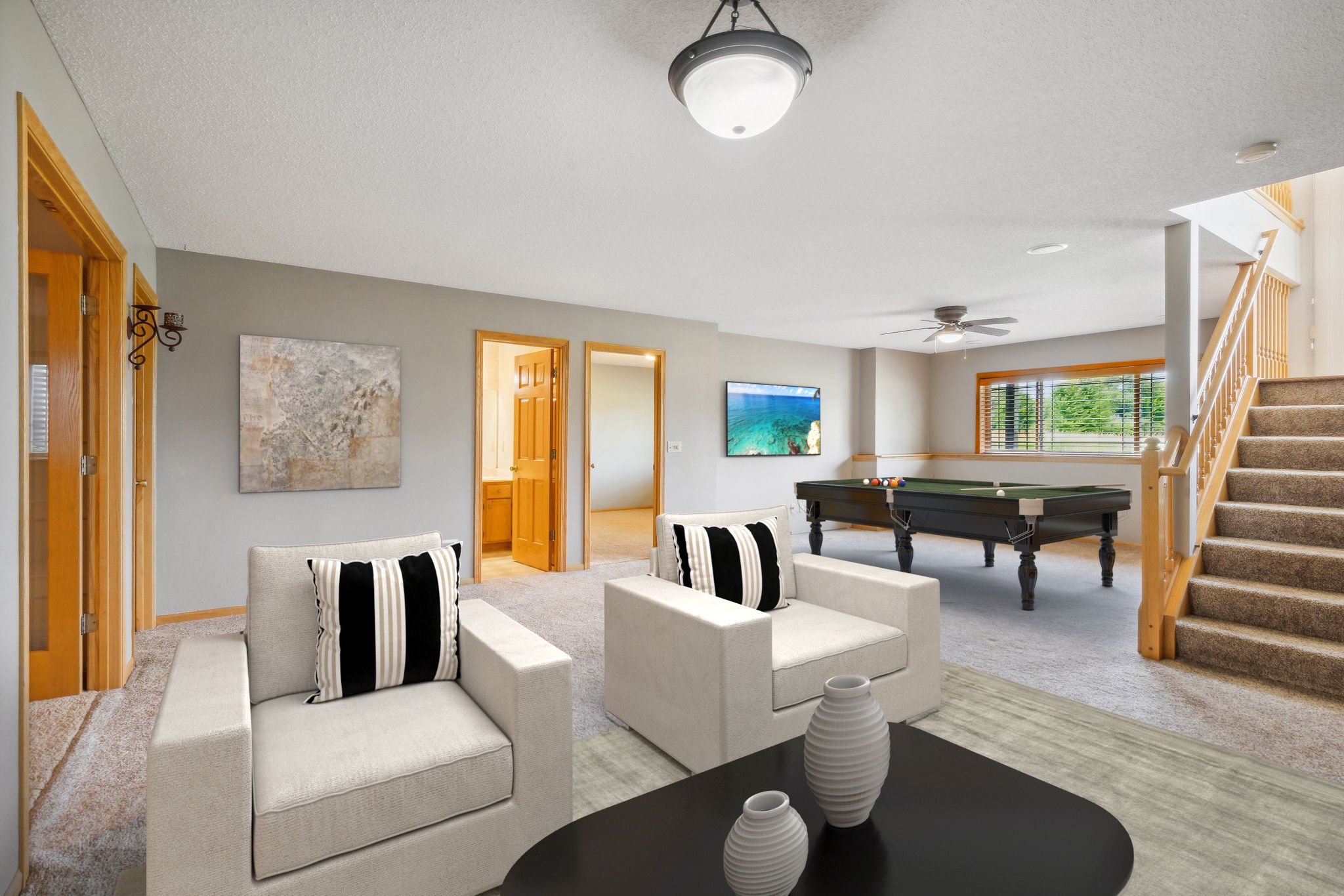 Virtual Staging LL Family room