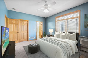 Virtual Staging primary bedroom ensuite