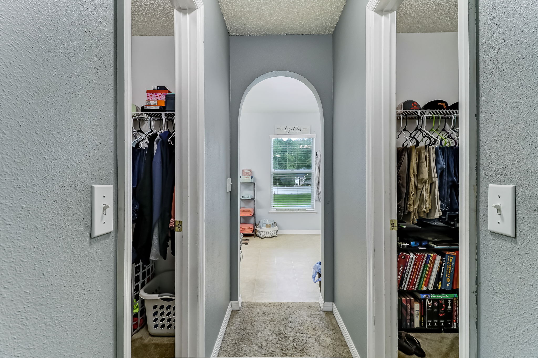 Primary Bedroom Closets