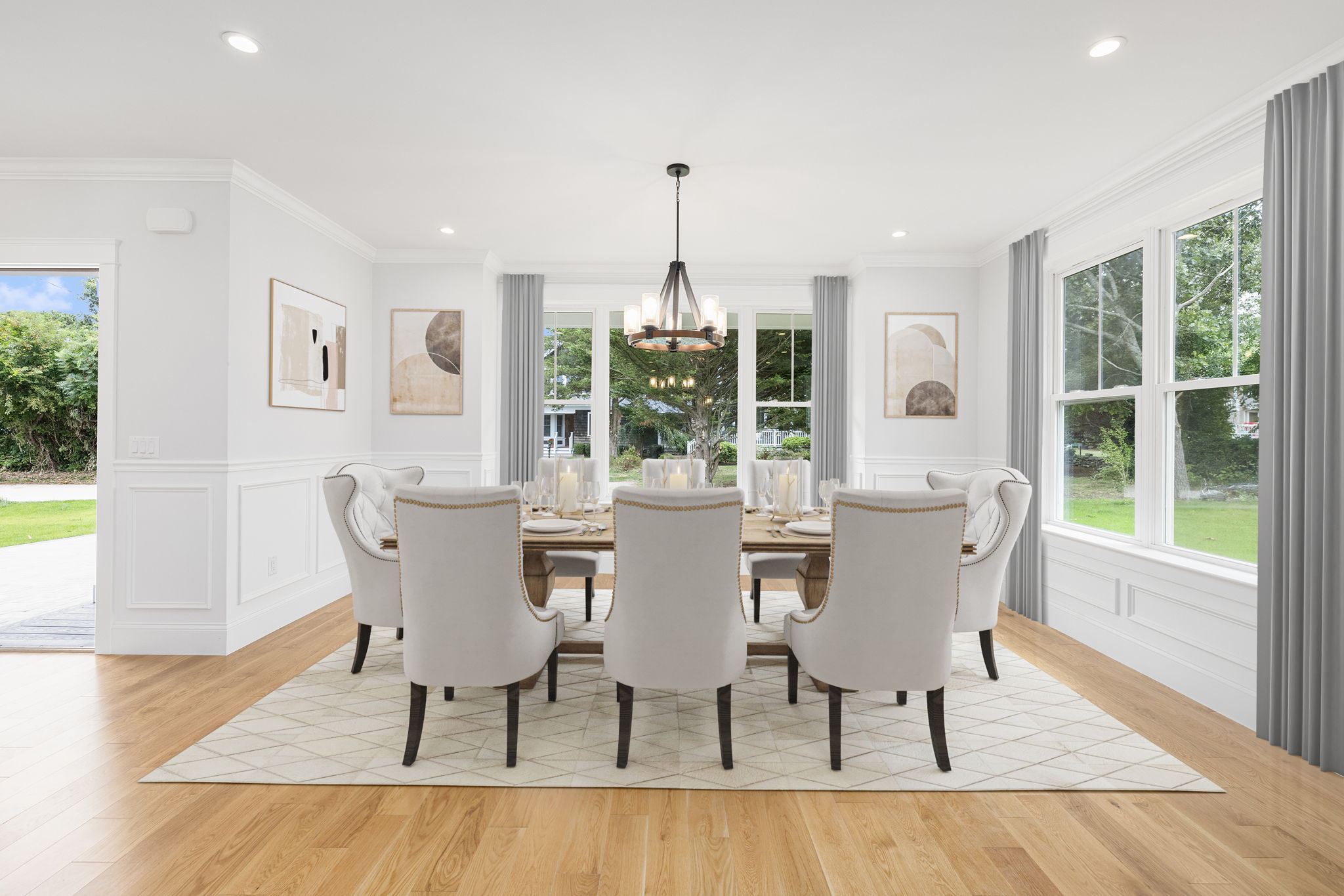 Dining Room Virtually Staged