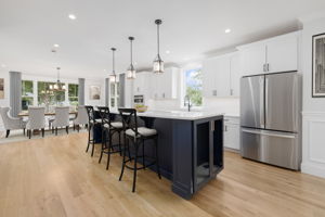 Kitchen Virtually staged