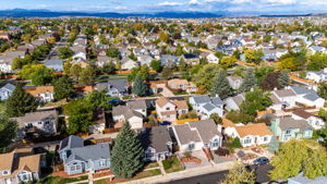 You can see the Bedford home in the middle of this picture. Easy access to I-25 allows for an easy commute to Denver, Parker and Colorado Springs.