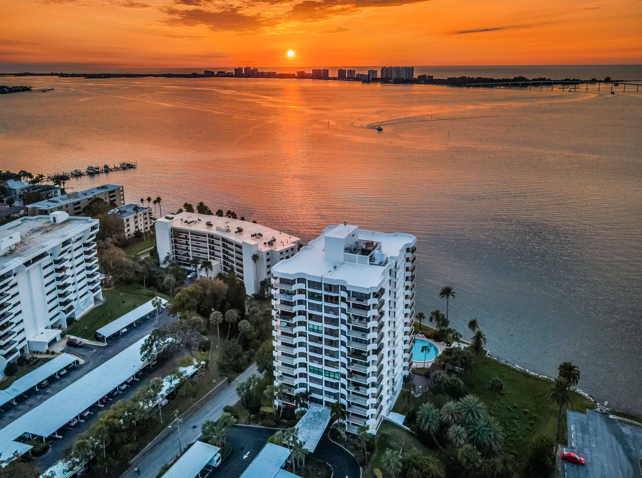 Front Exterior Sunset