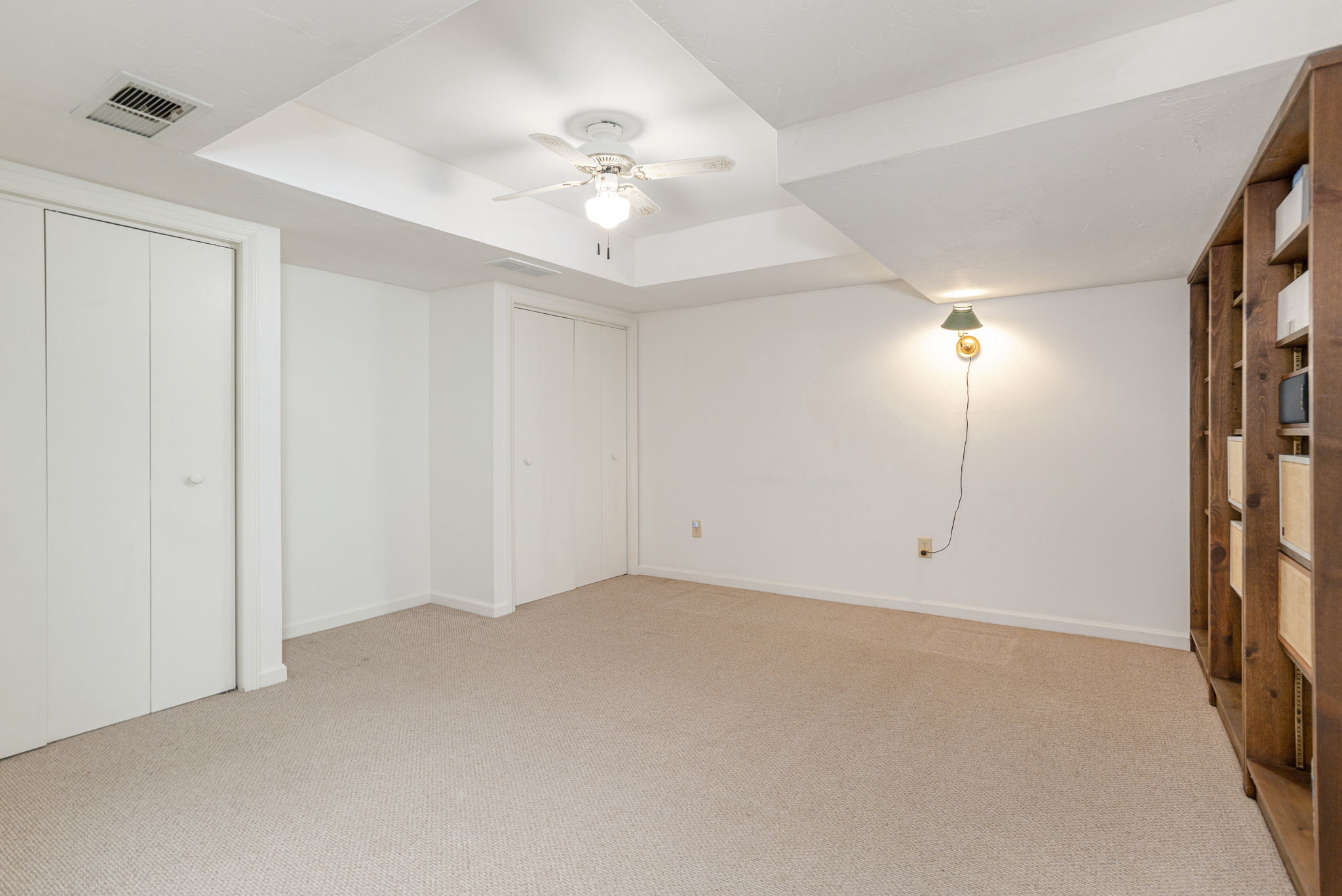 Heated Storage/Flex Space in lower level off garage
