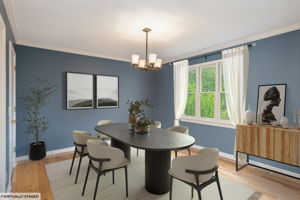 Main Floor Master BR, has also been used as  Formal Dining Room.