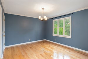 Main Floor Bedroom or Optional Dining Room.