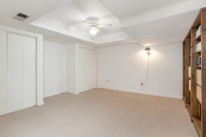 Heated Storage/Flex Space in lower level off garage