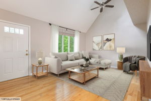 Open and Bright Family Room