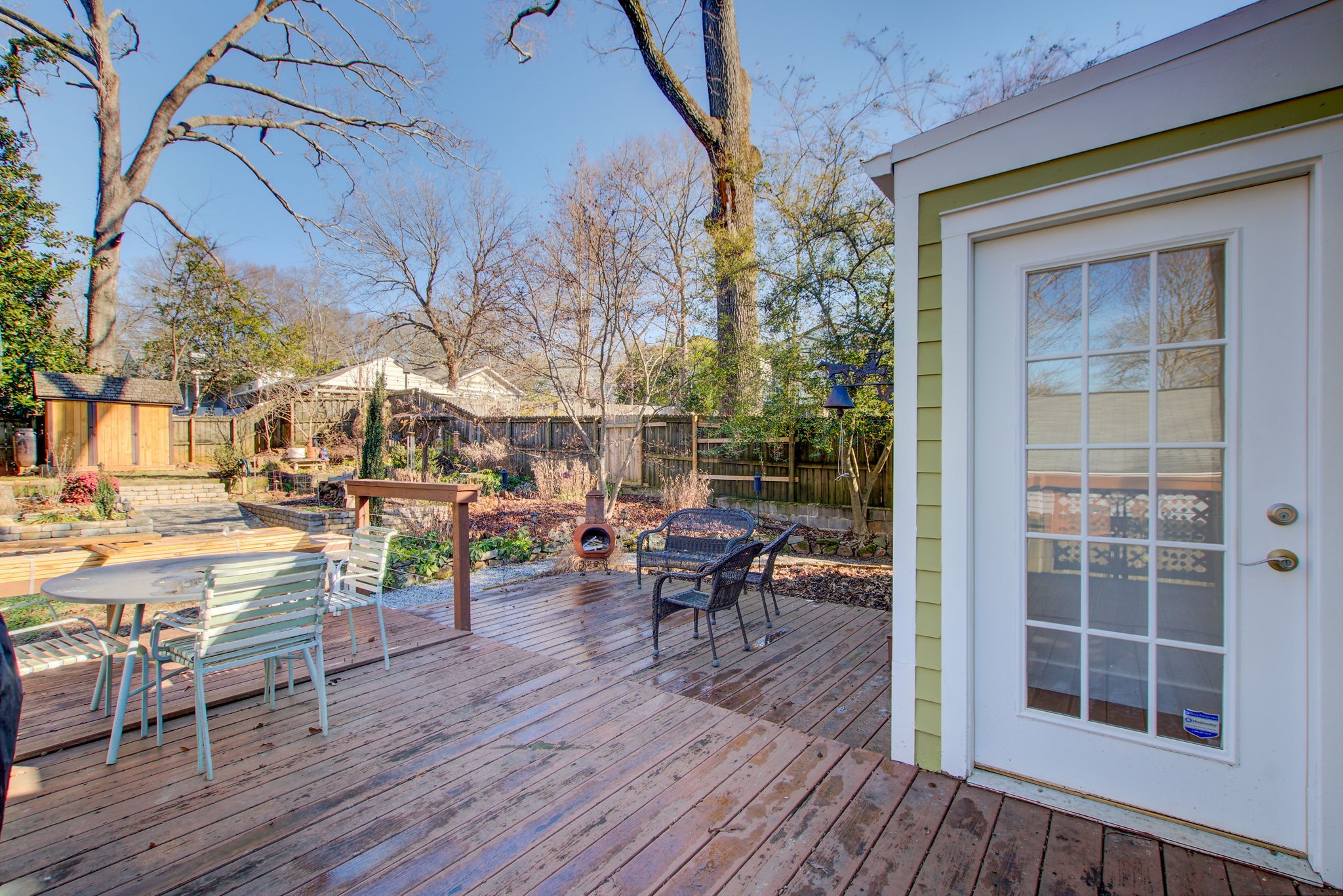 33 Exterior Deck C w Yard View