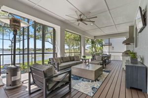 1st Floor Back Porch. Outdoor Living Area #1