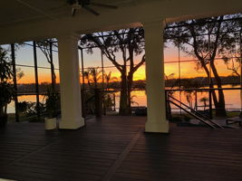 Sunset View from 1st Floor Living Room
