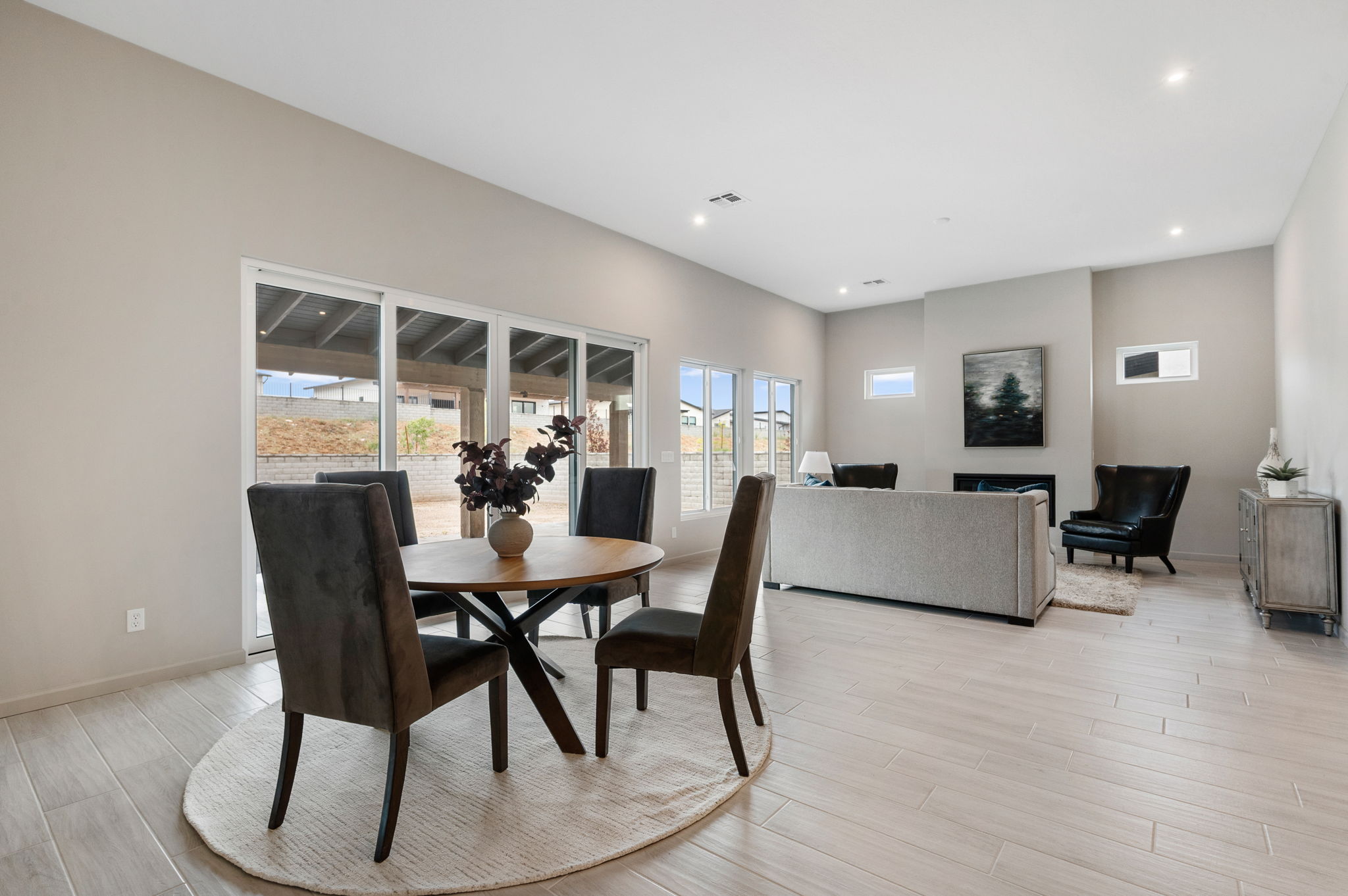 Dining to Living Room