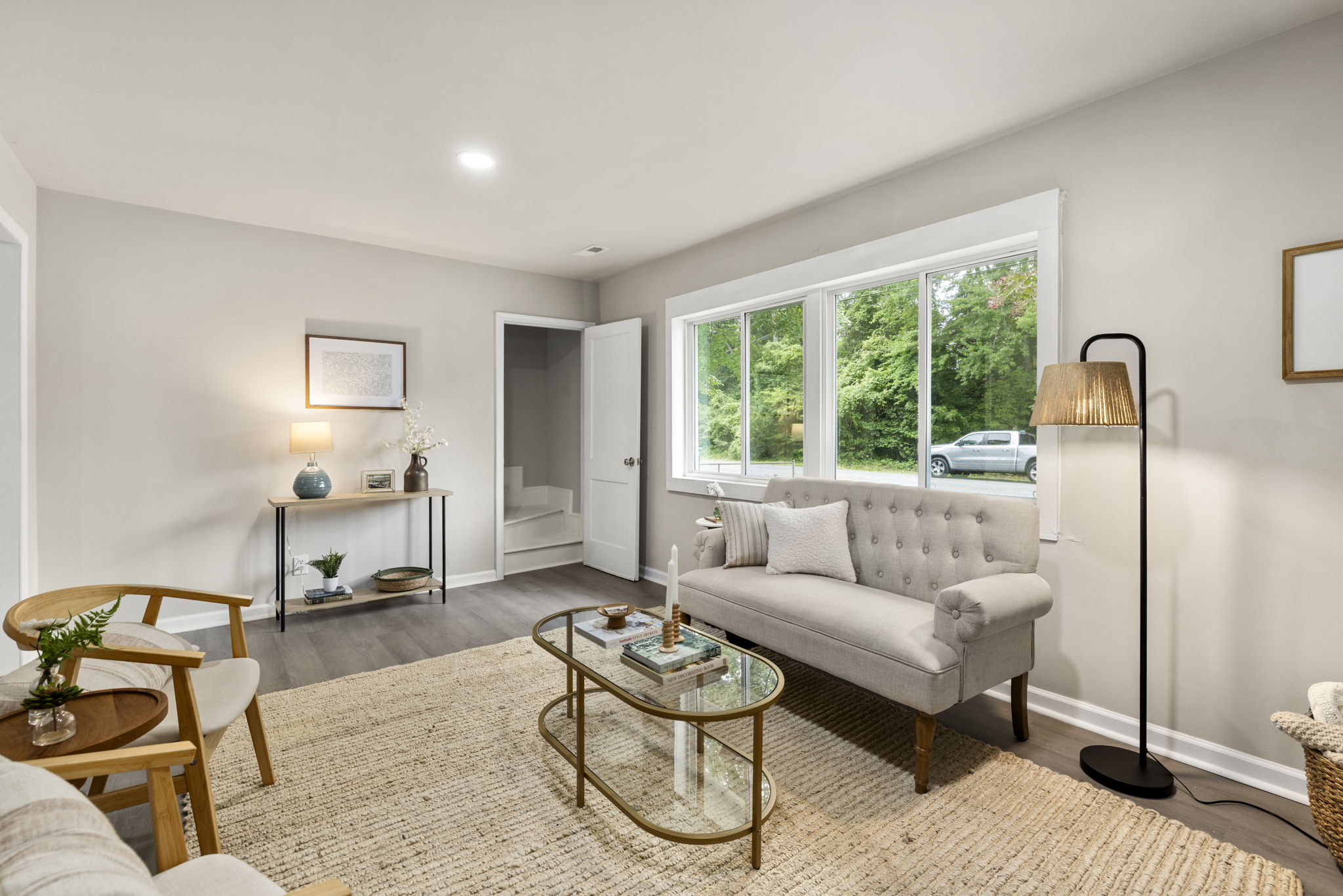 Brand new Anderson windows & recessed can lighting!