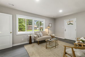 Access to flexible 2nd floor space & covered front porch.