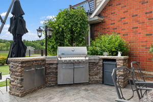 551 Darby Road Outdoor Kitchen Area