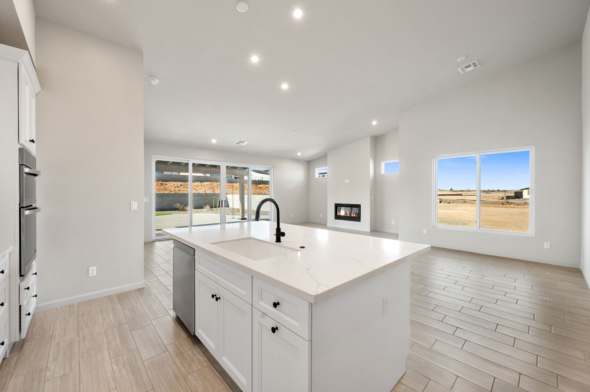 Kitchen to Dining