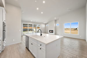 Kitchen to Dining
