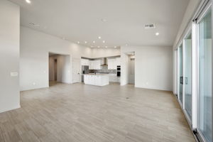 Living Room to Kitchen and Dining
