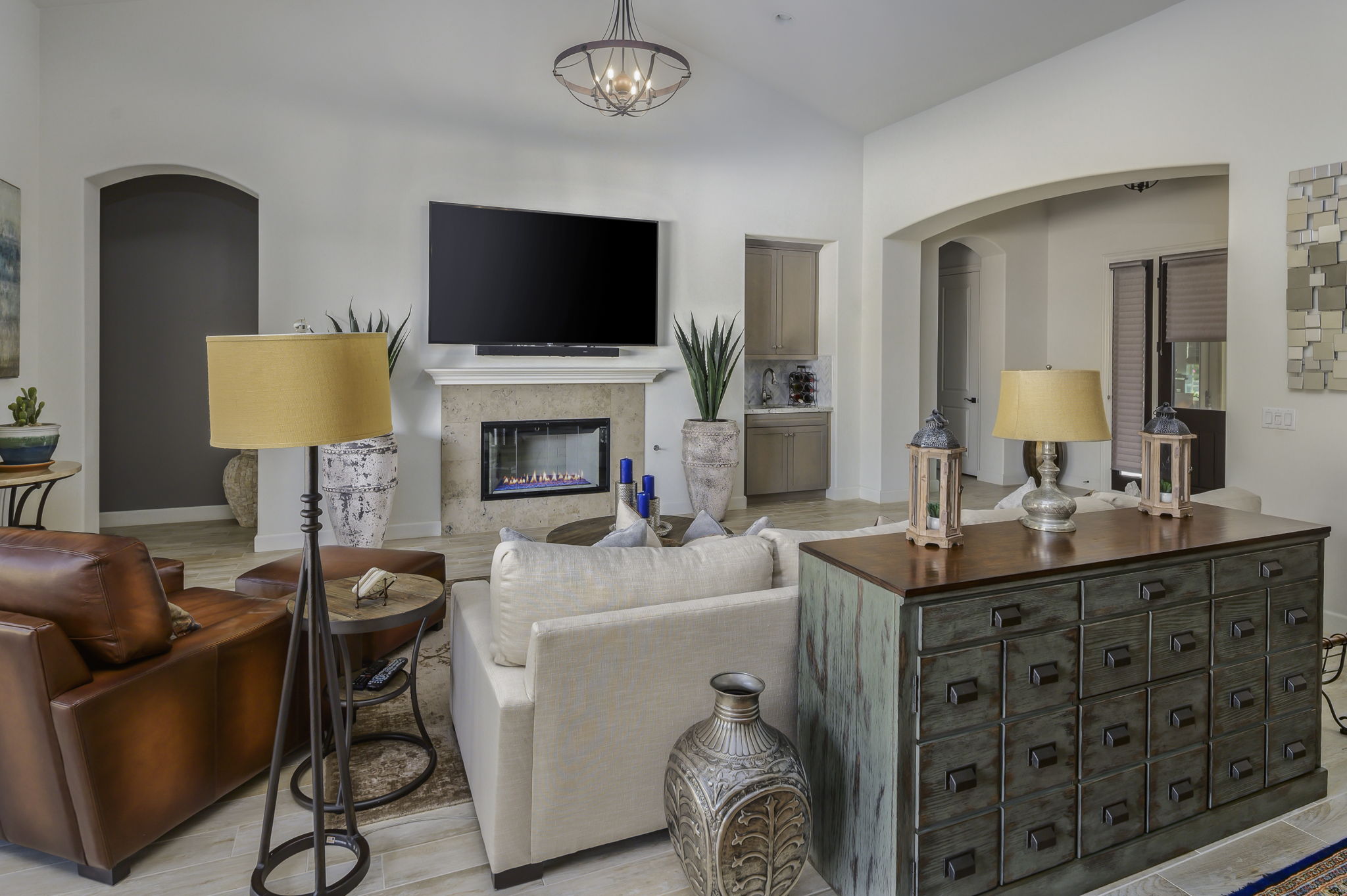 Open Concept Living Areas