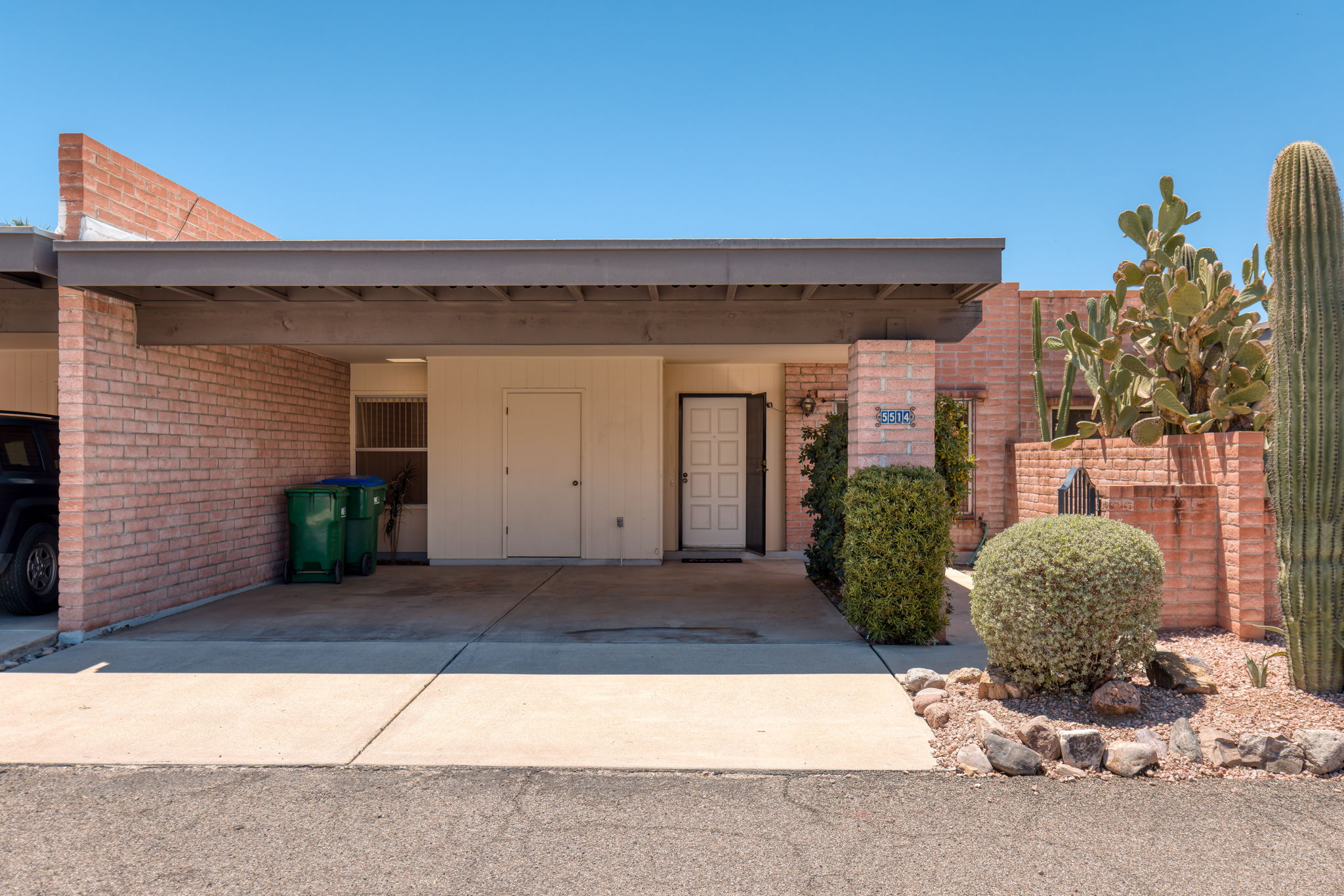 Two-car carport