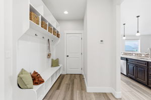 Hall Tree off Garage