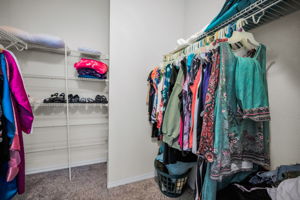 Upper Level Master Bedroom Closet
