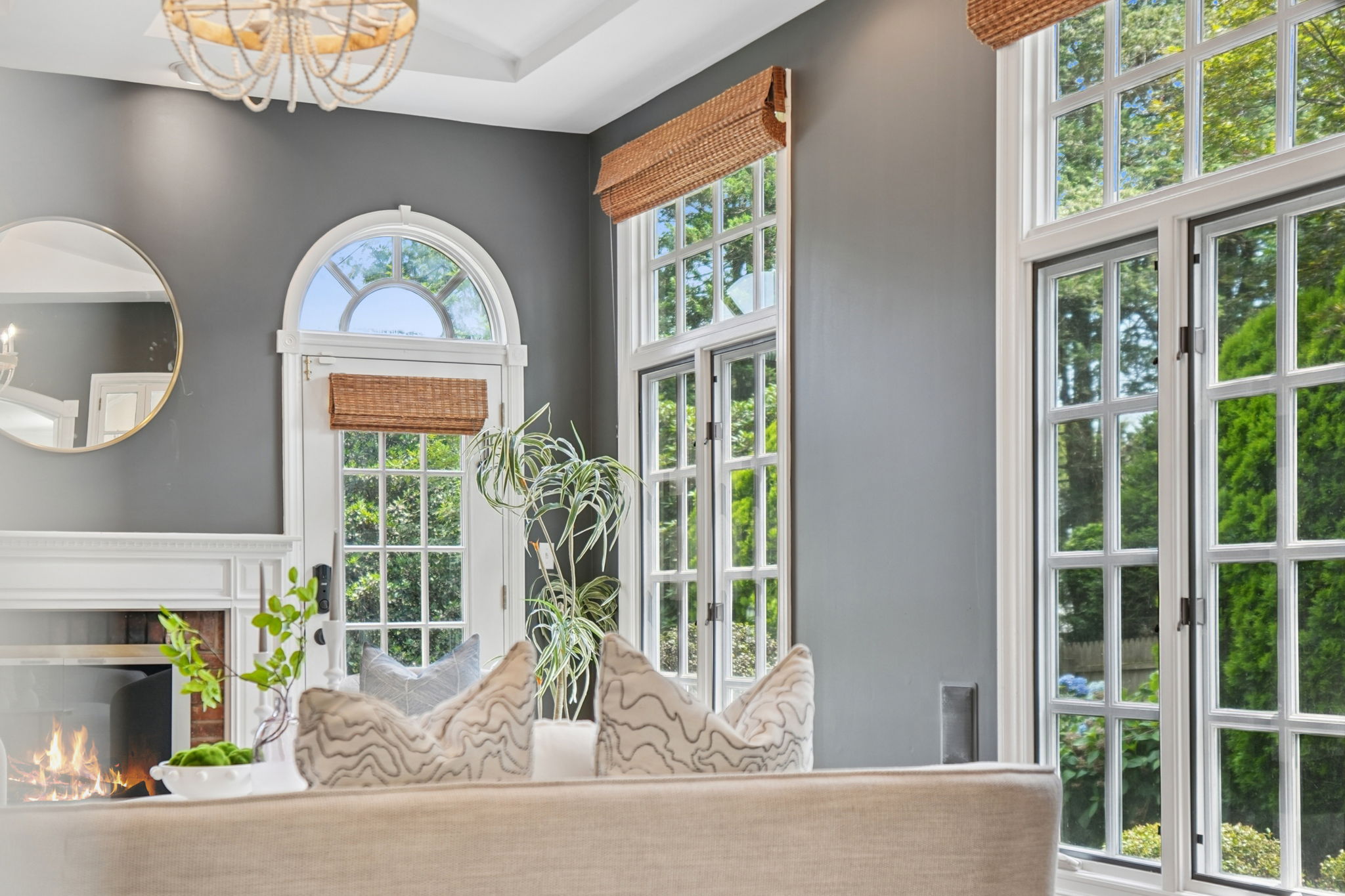 Family Room with access to Backyard