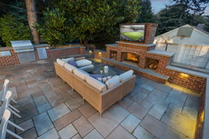 Patio at Dusk