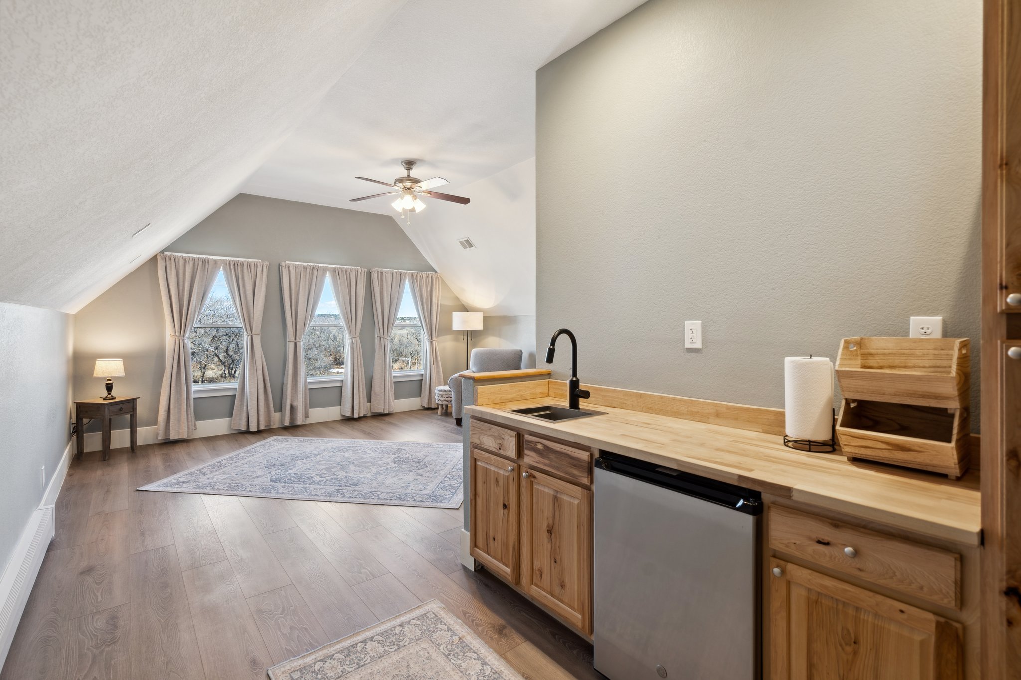 Wet Bar in Loft