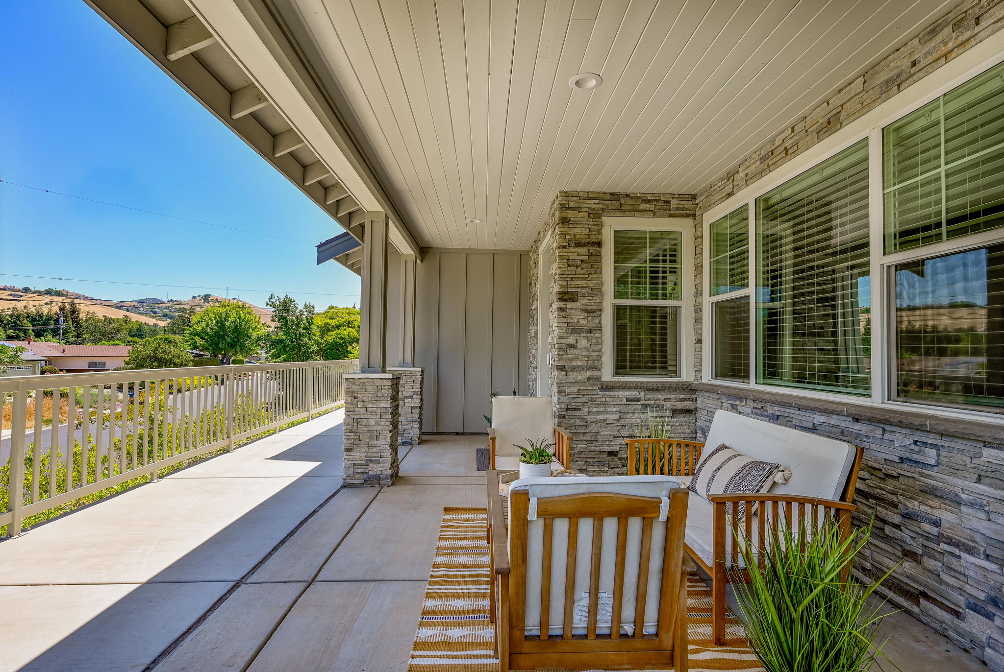 Covered Front Porch Patio