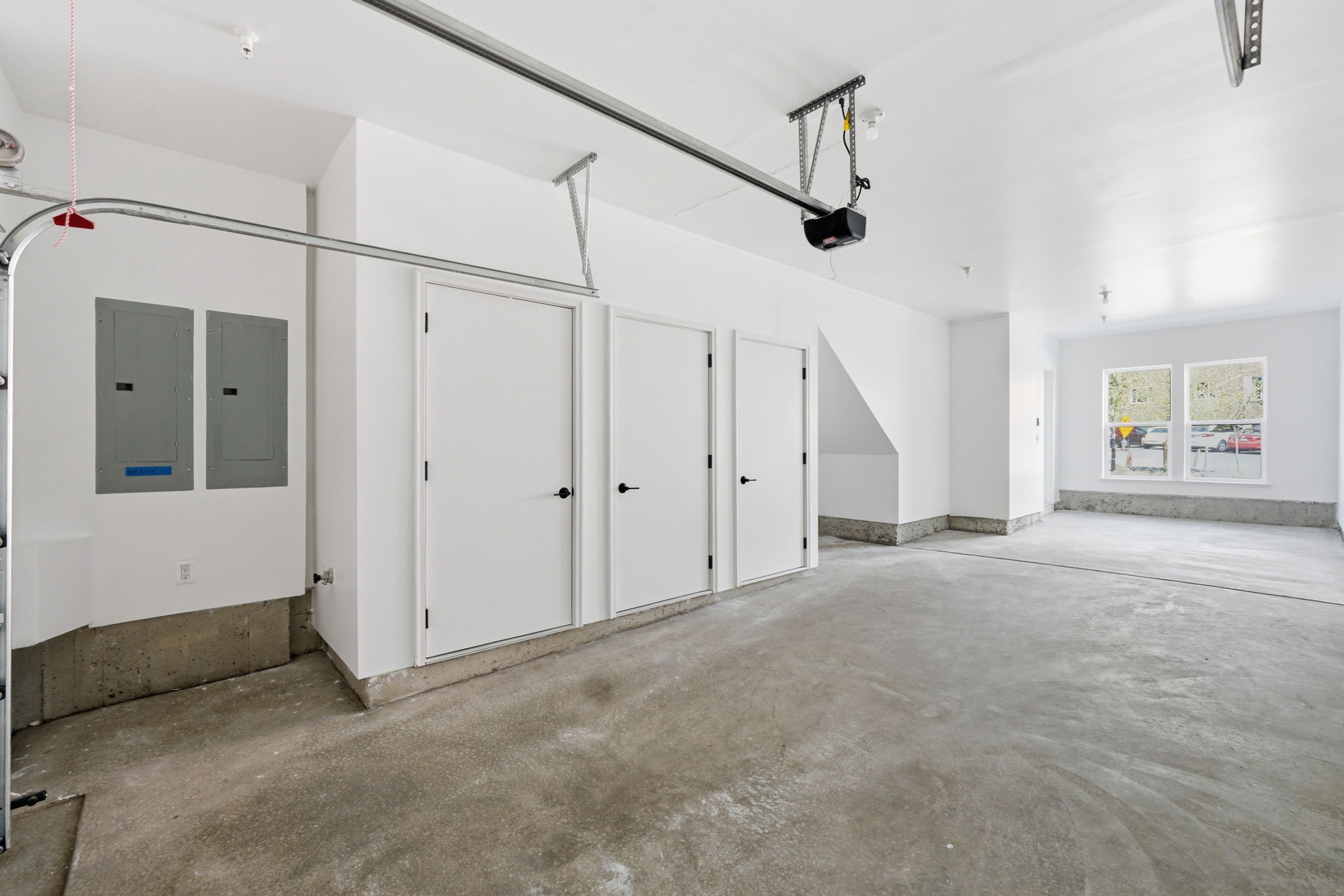 Finished Oversized 1 Car Garage