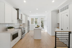 Gourmet Kitchen with Access to Deck