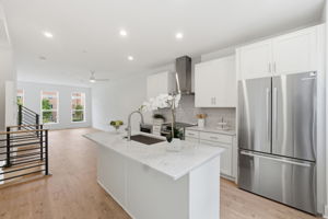 Gourmet Kitchen with Breakfast Bar