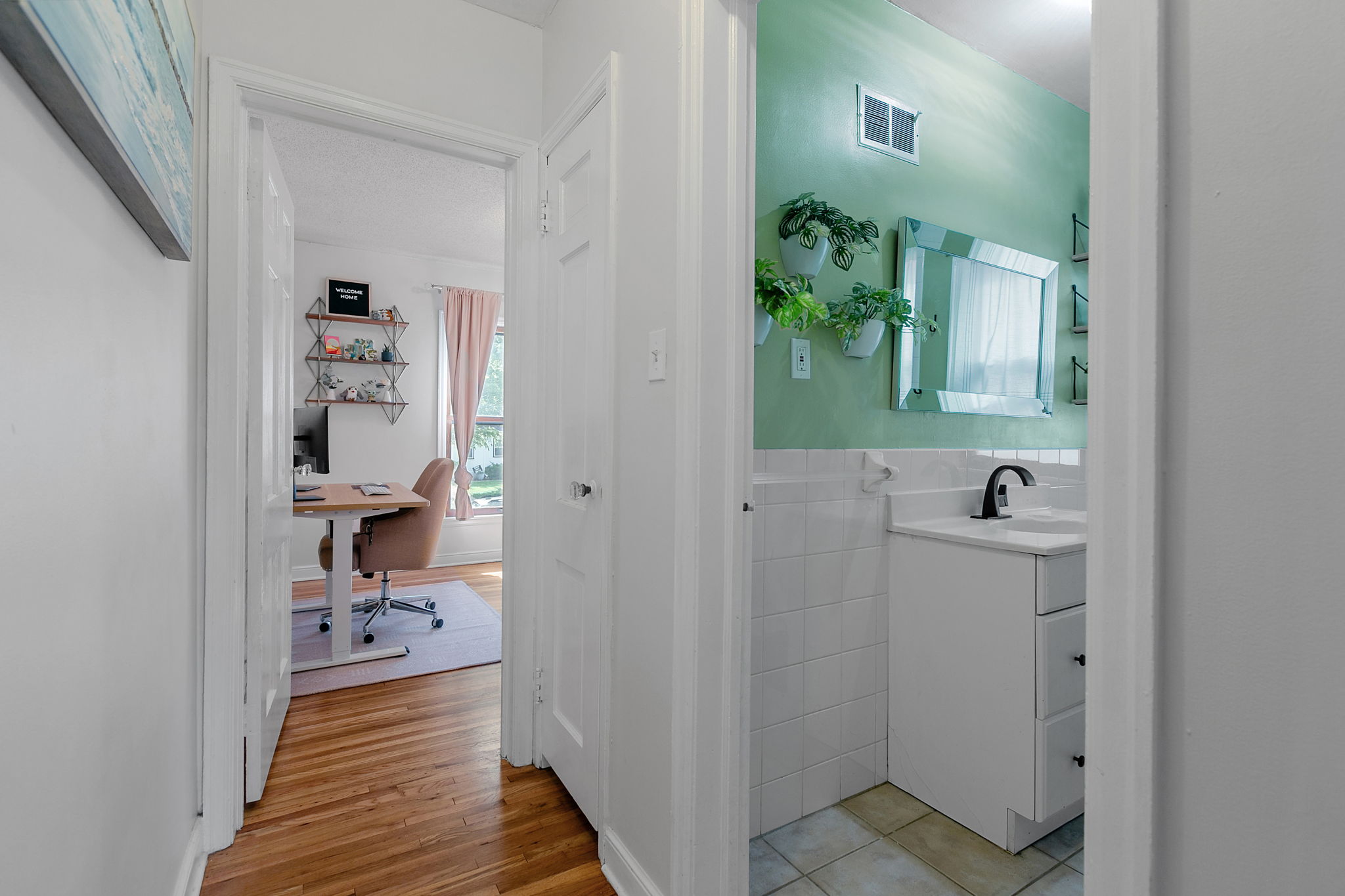 Got plants? The numerous windows and ample natural light at 5549 27th Avenue S accommodate plants wherever you want to put them - even in the bathroom.