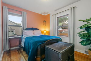The second of two main-level bedrooms at 5549 27th Avenue S illustrates the lovely access to natural light you'll enjoy throughout this home.