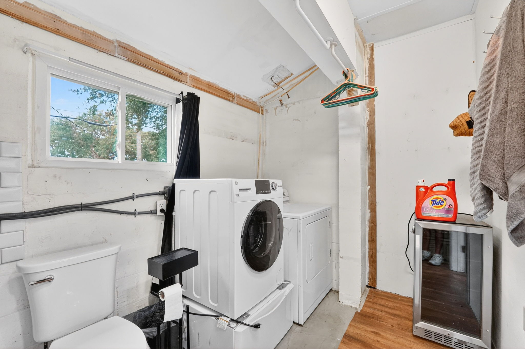 Laundry and Bathroom